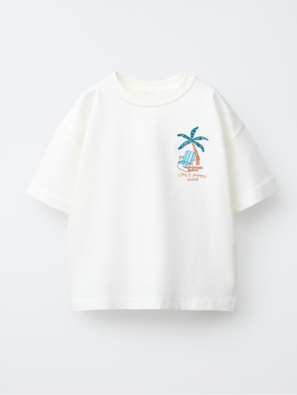 ZARA EMBROIDERED T-SHIRT